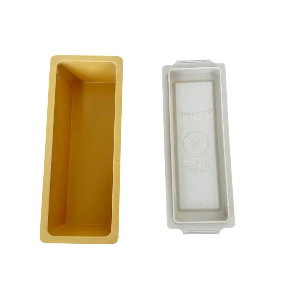 Vintage Tupperware Harvets Gold Butter Stick Container